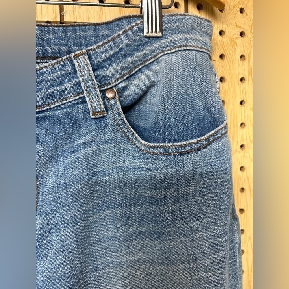Eileen Fisher Light Wash Jeans - Picture 4 of 6